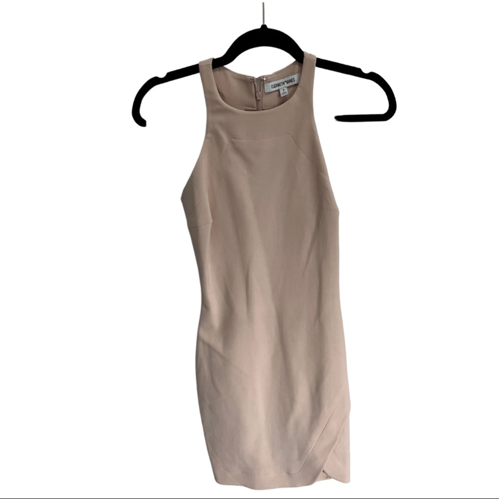 Elizabeth + James | blush mini dress